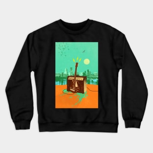 CITY GUITAR Crewneck Sweatshirt